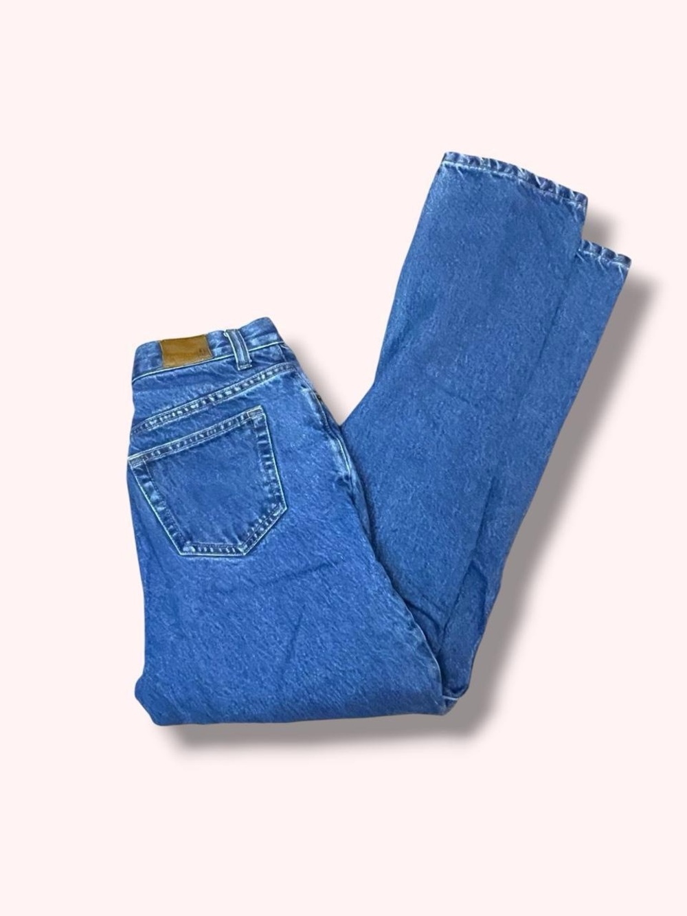Vintage 90s - Y2K flannel-lined jeans